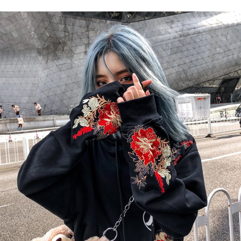 Embroidered hoodie. Master stitch-works. - Picture 4 of 14